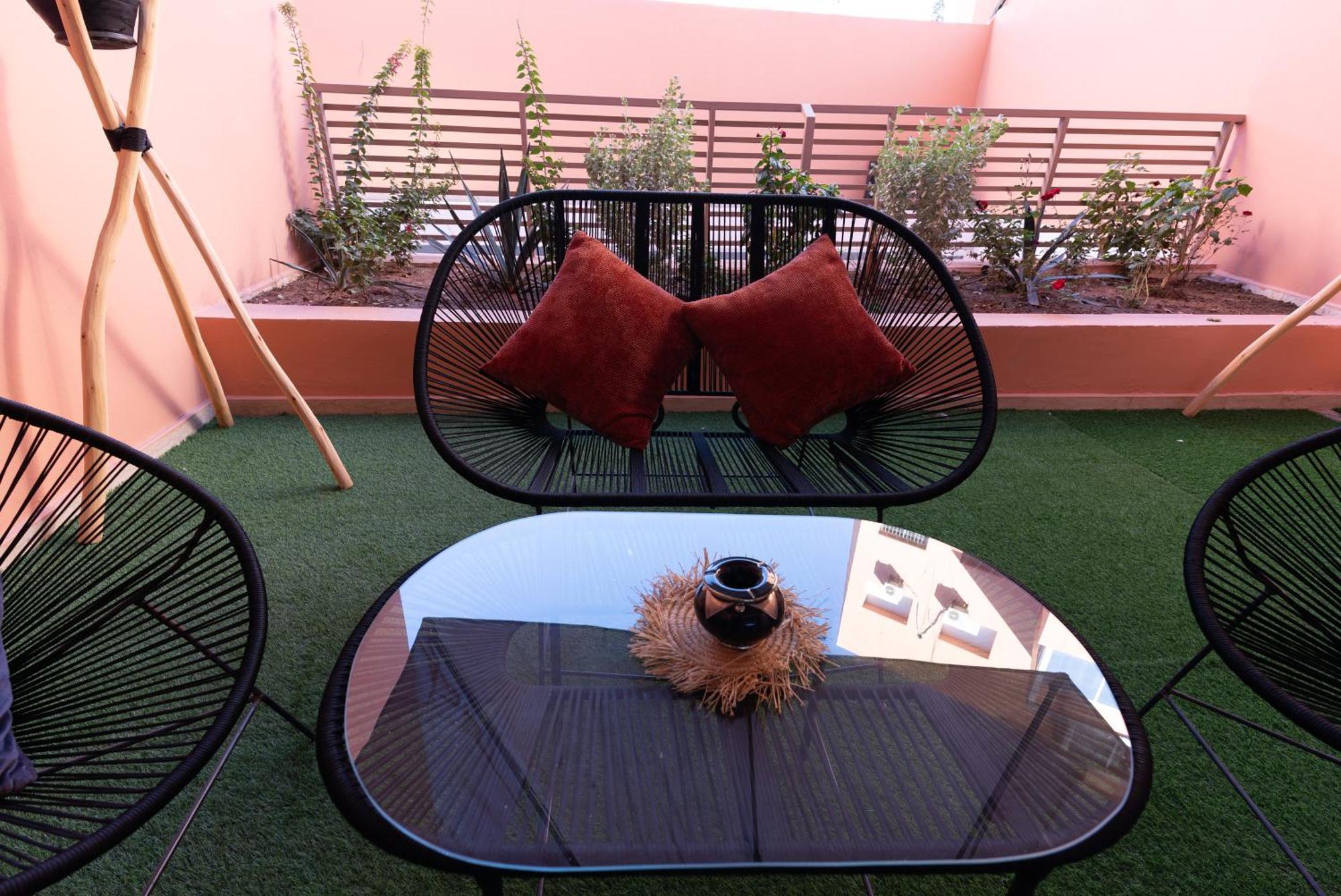 Appartement Au Coeur De Marrakech Marrakesh Esterno foto